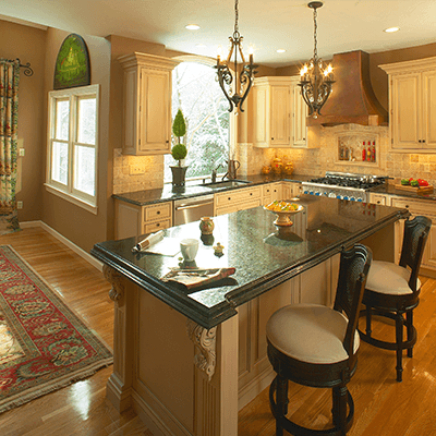 old world style custom kitchen and addition 3